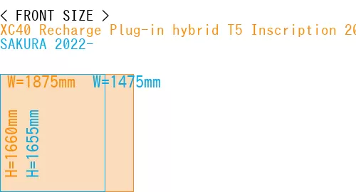 #XC40 Recharge Plug-in hybrid T5 Inscription 2018- + SAKURA 2022-